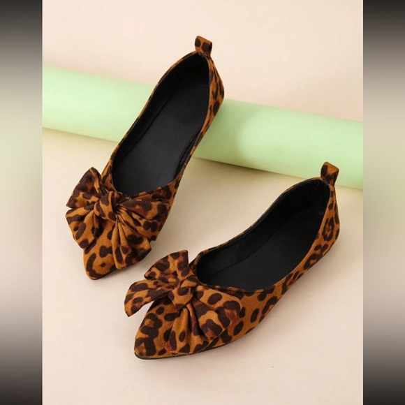 New SHEIN leopard flats size CN39 (US 7/5) - Picture 6 of 6